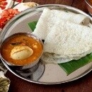 NEER DOSA & MUTTA CURRY